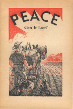 Peace - can it last?