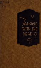 1920 Talking with the Dead (обложка)